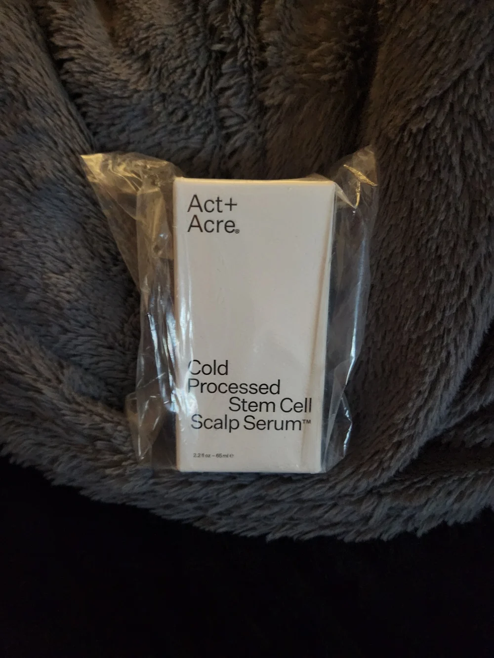 EXTRA LARGE 2.2 fl oz Act+Acre Stem Cell Scalp Serum NEW SEALED
